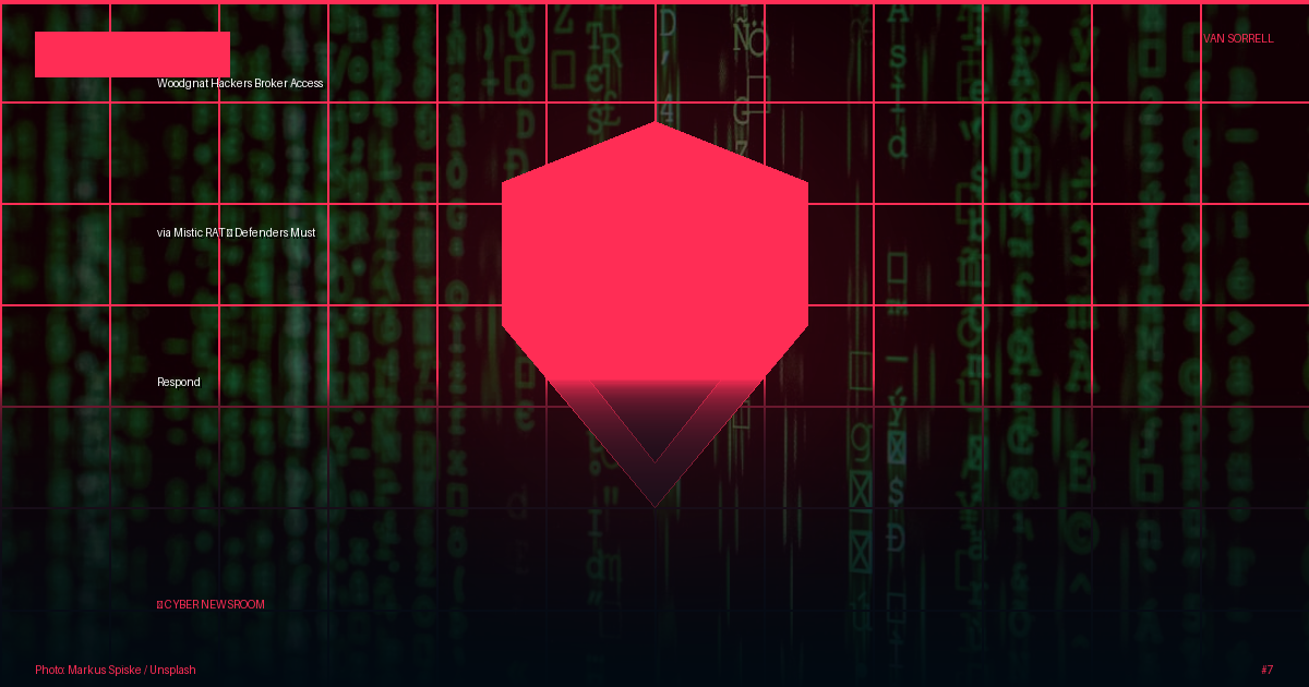 Woodgnat Hackers Broker Access via Mistic RAT — Defenders Must Respond
