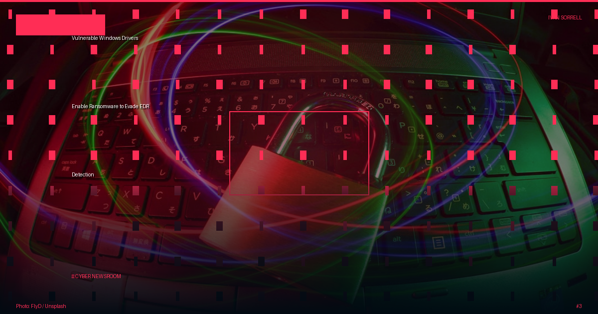 Vulnerable Windows Drivers Enable Ransomware to Evade EDR Detection