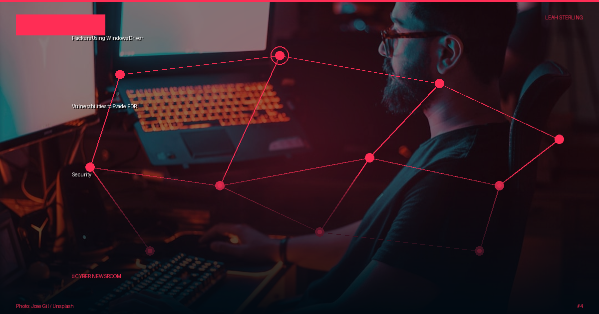 Hackers Using Windows Driver Vulnerabilities to Evade EDR Security