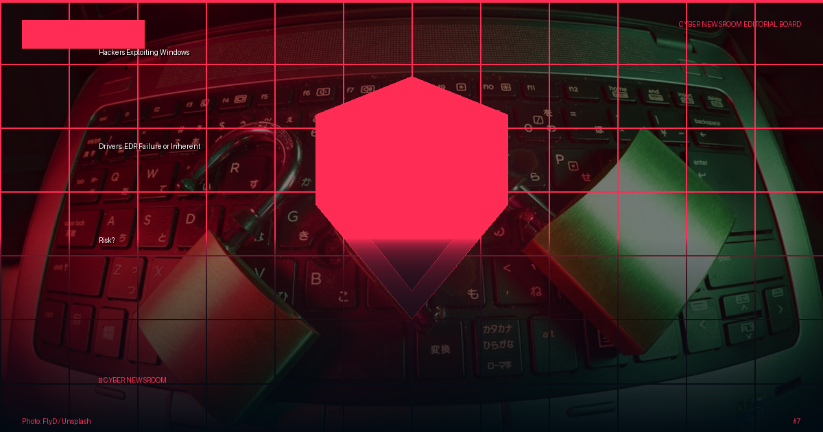 Hackers Exploiting Windows Drivers: EDR Failure or Inherent Risk?