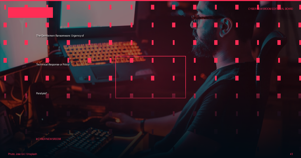 The Gentlemen Ransomware: Urgency of Technical Response or Policy Paralysis?