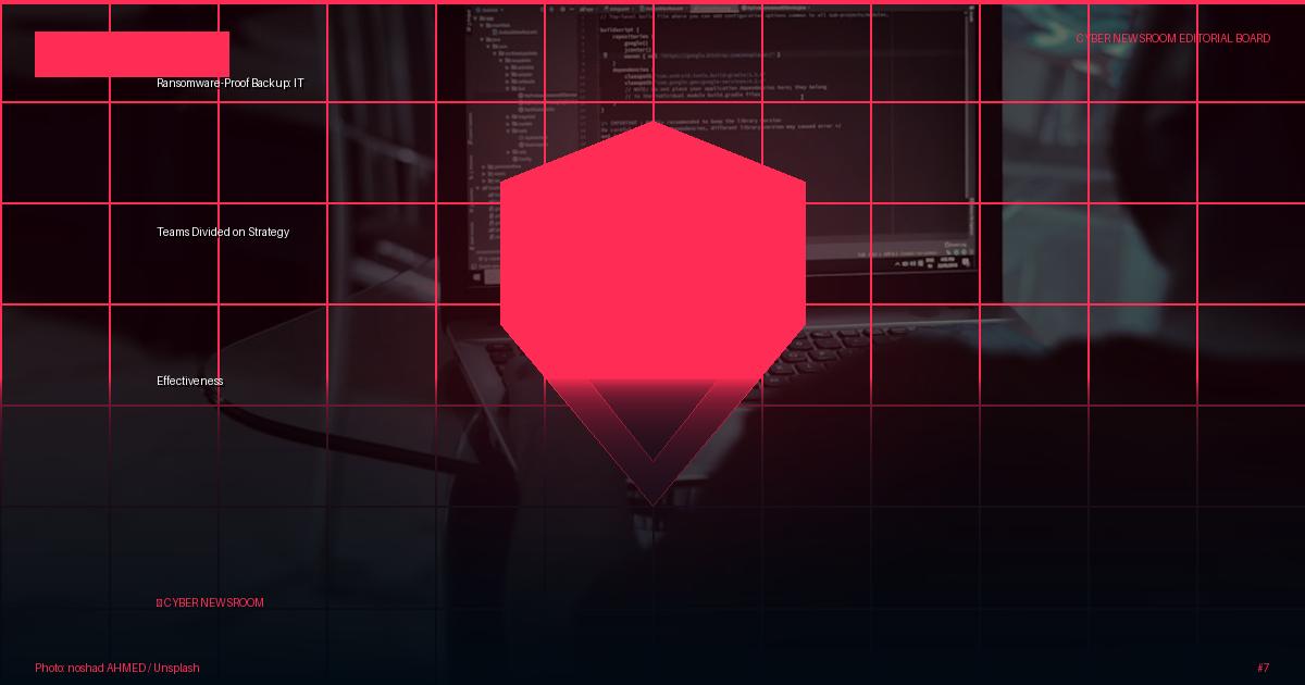 Ransomware-Proof Backup: IT Teams Divided on Strategy Effectiveness
