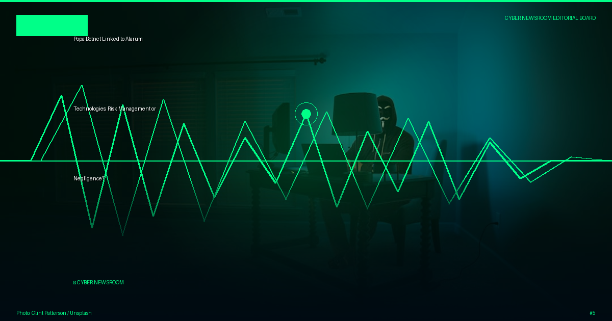 Popa Botnet Linked to Alarum Technologies: Risk Management or Negligence?