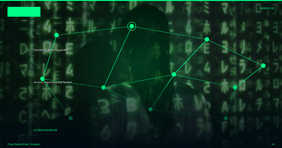 100,000+ IP Botnet Targets RDP Services: Urgent Response Needed