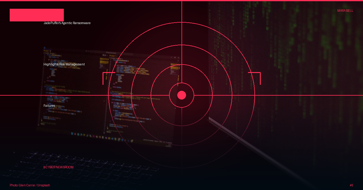 JadePuffer's Agentic Ransomware Highlights Risk Management Failures