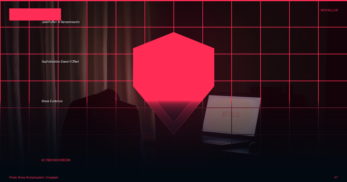 JadePuffer: AI Ransomware's Sophistication Doesn’t Offset Weak Evidence