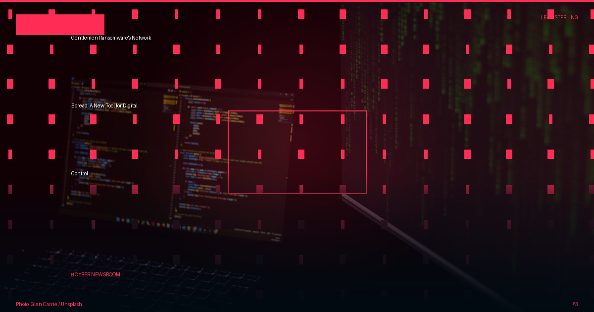Gentlemen Ransomware's Network Spread: A New Tool for Digital Control
