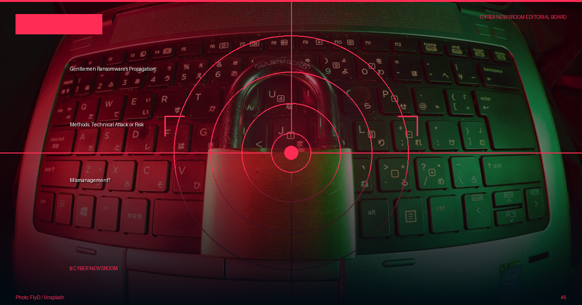 Gentlemen Ransomware's Propagation Methods: Technical Attack or Risk Mismanagement?
