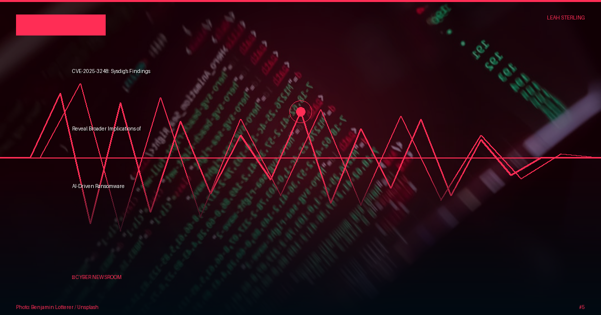 CVE-2025-3248: Sysdig's Findings Reveal Broader Implications of AI-Driven Ransomware