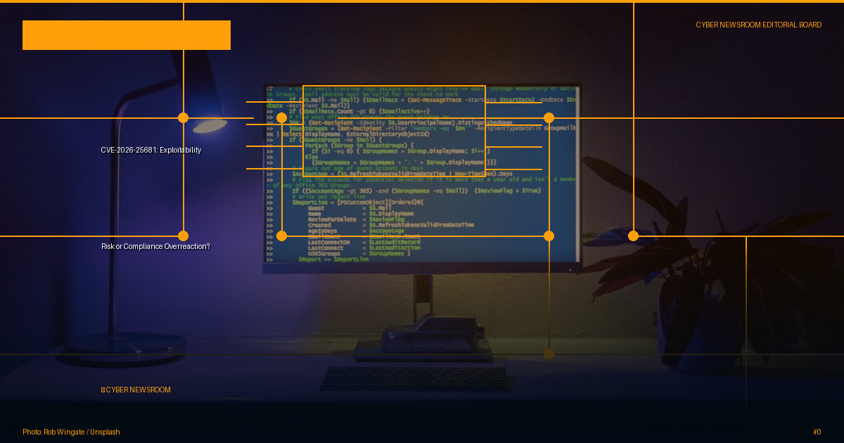 CVE-2026-25681: Exploitability Risk or Compliance Overreaction?
