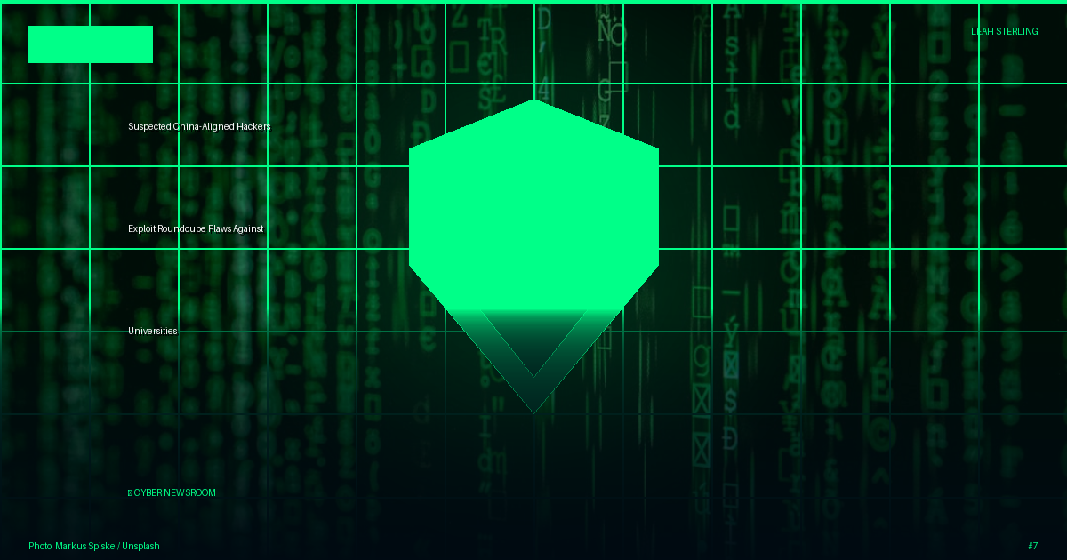 Suspected China-Aligned Hackers Exploit Roundcube Flaws Against Universities