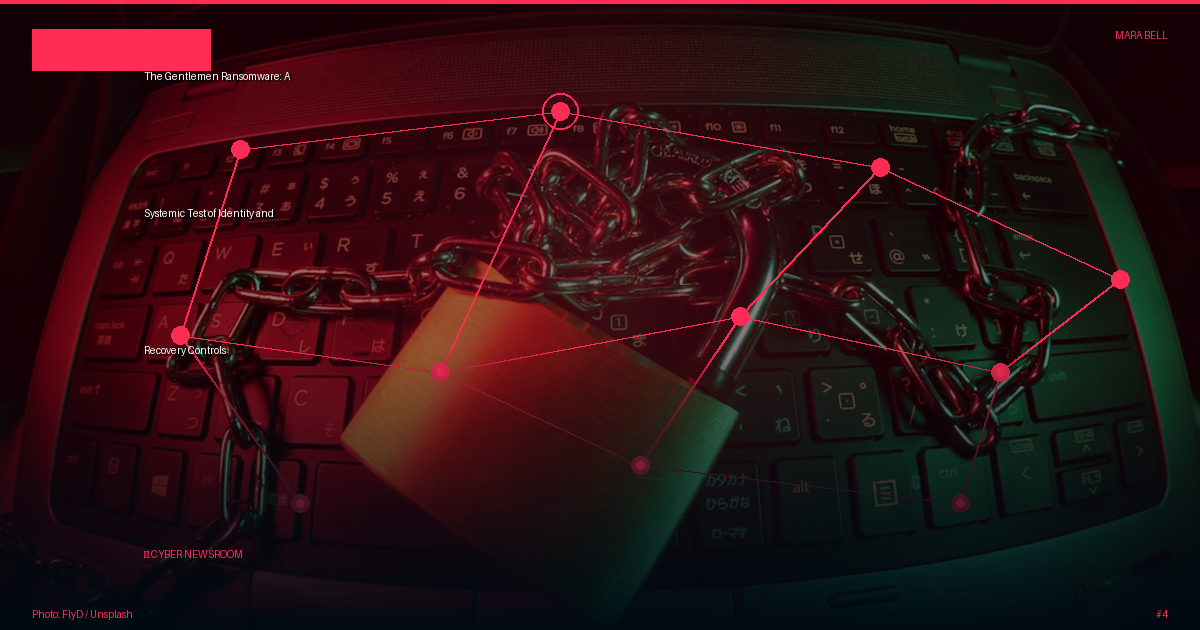 The Gentlemen Ransomware: A Systemic Test of Identity and Recovery Controls