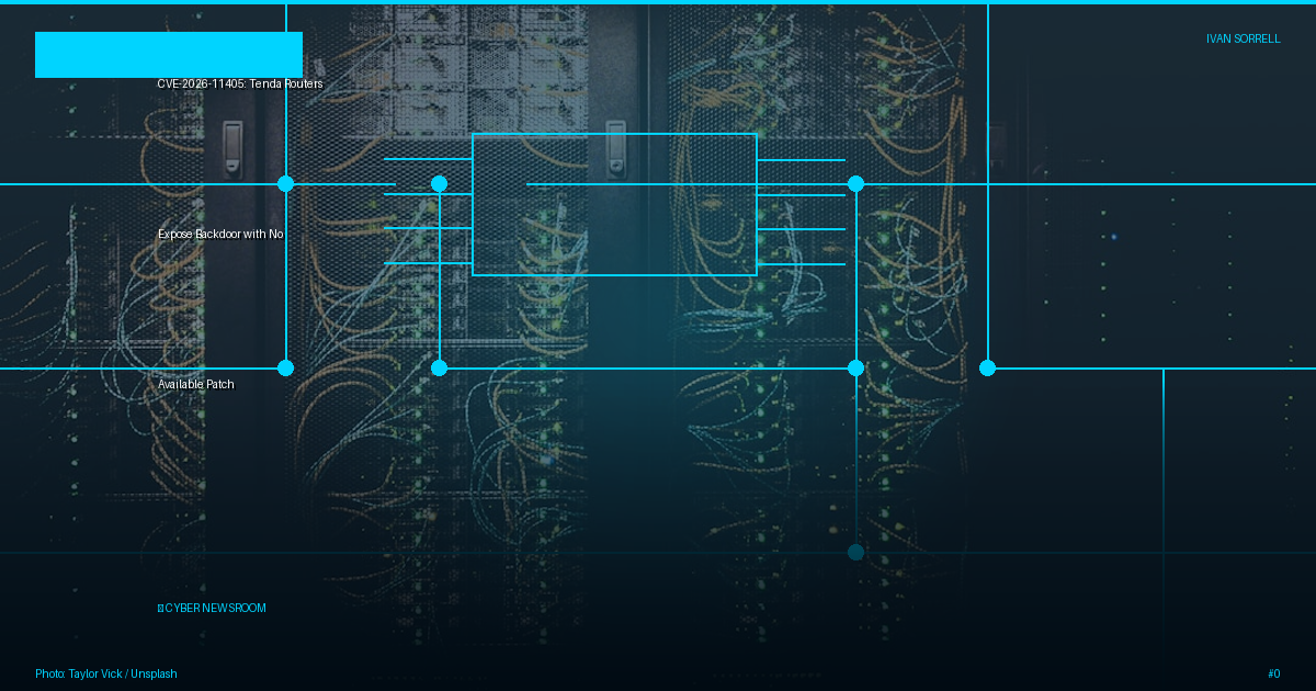 CVE-2026-11405: Tenda Routers Expose Backdoor with No Available Patch