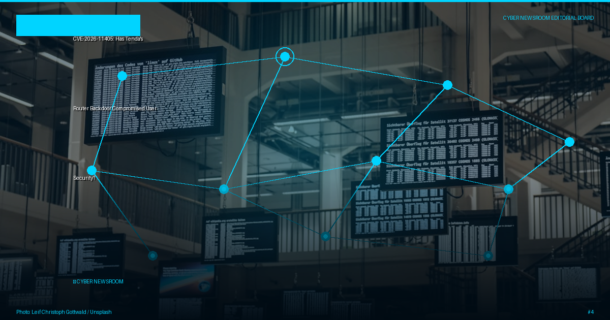 CVE-2026-11405: Has Tenda's Router Backdoor Compromised User Security?