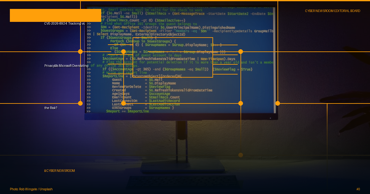 CVE-2026-8924: Tracking vs. Privacy—Is Microsoft Overstating the Risk?