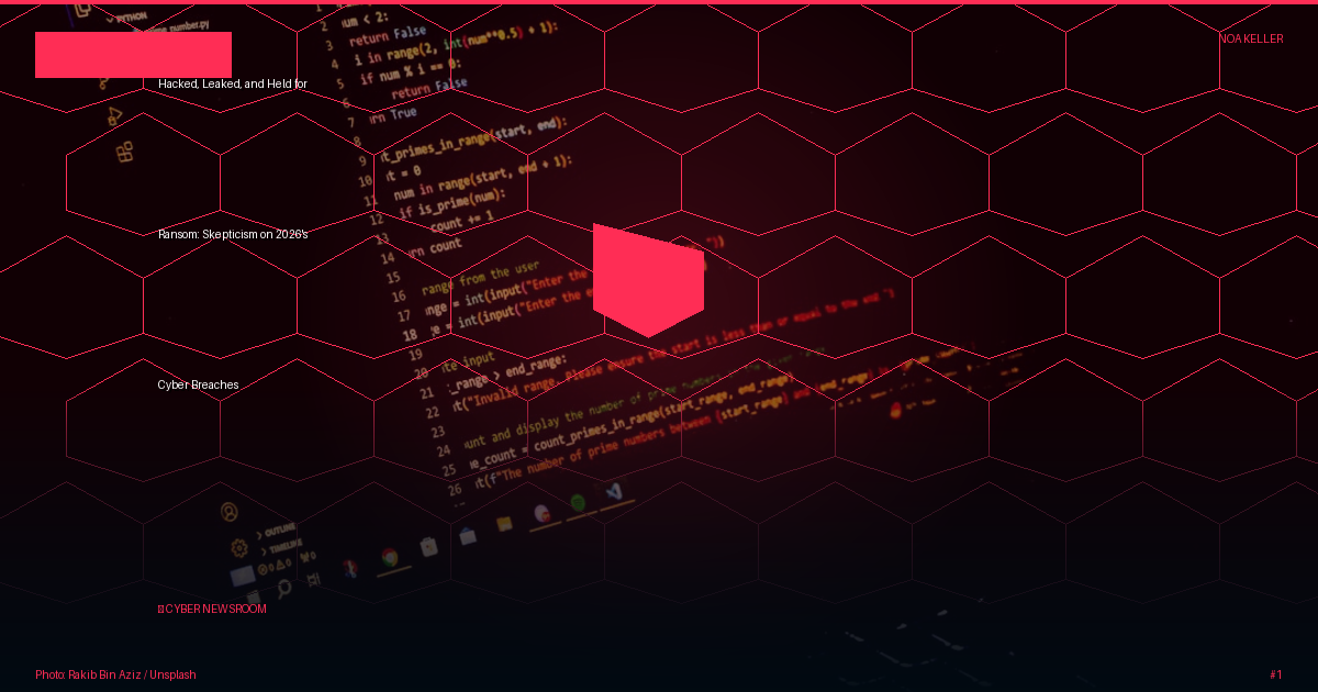 Hacked, Leaked, and Held for Ransom: Skepticism on 2026's Cyber Breaches