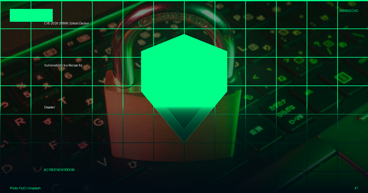 CVE-2026-20896: Gitea's Docker Vulnerability Is a Recipe for Disaster
