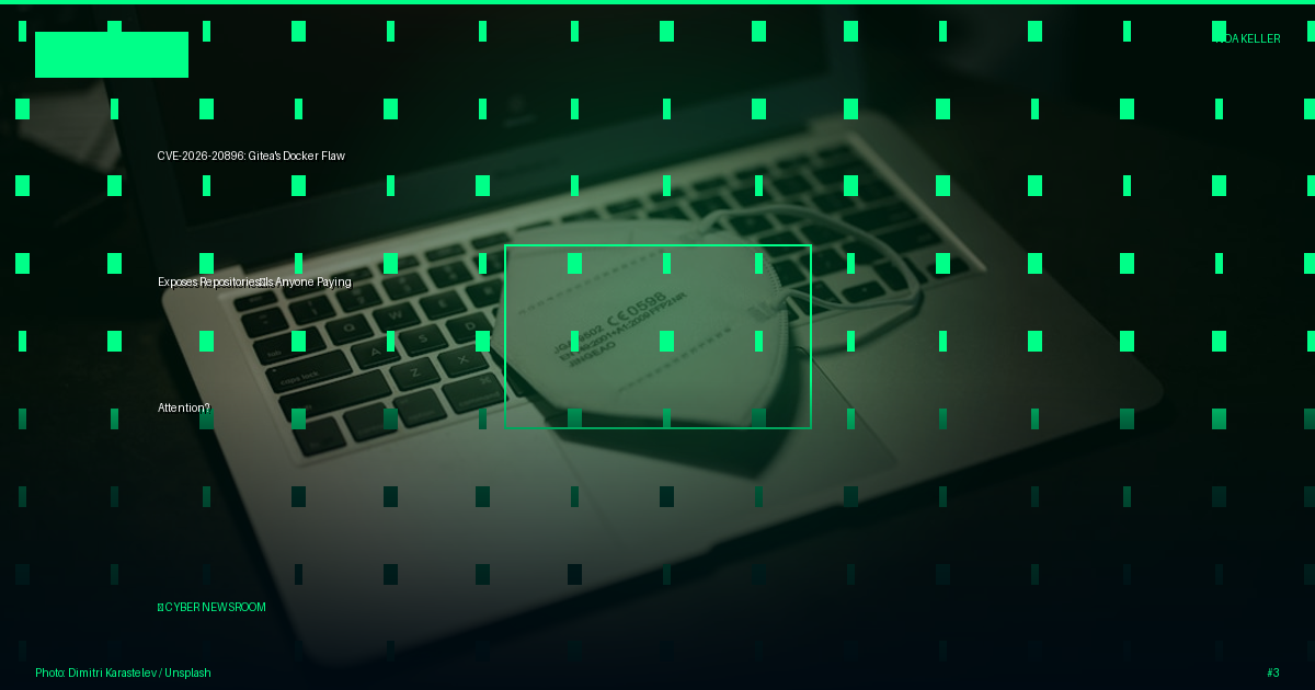 CVE-2026-20896: Gitea's Docker Flaw Exposes Repositories—Is Anyone Paying Attention?