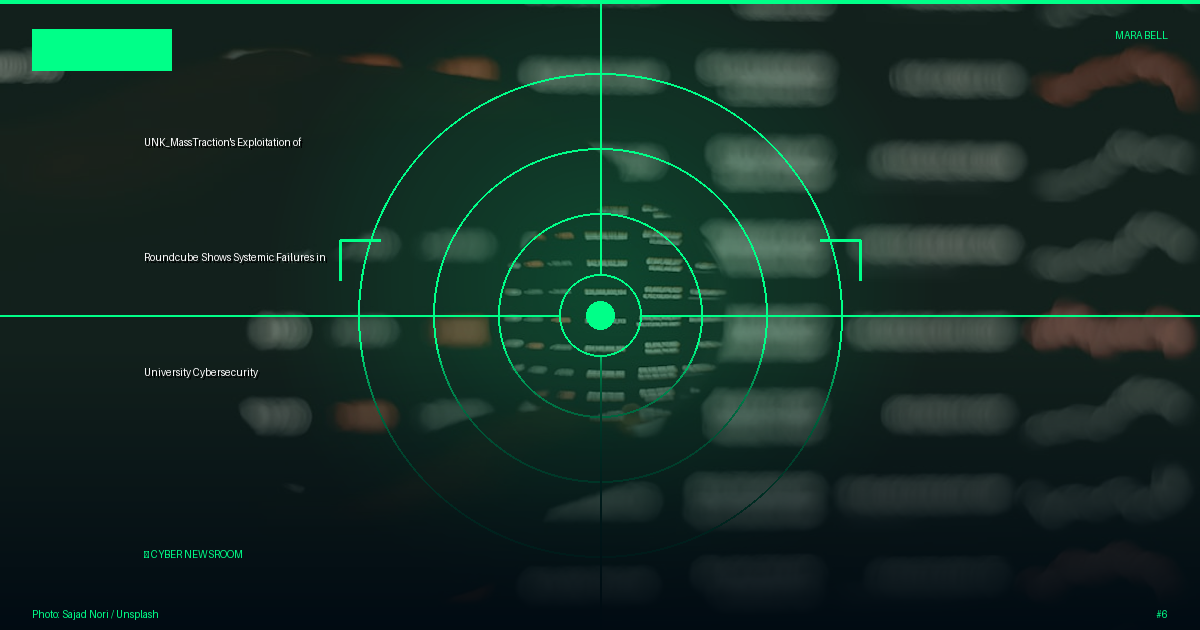UNK_MassTraction's Exploitation of Roundcube Shows Systemic Failures in University Cybersecurity