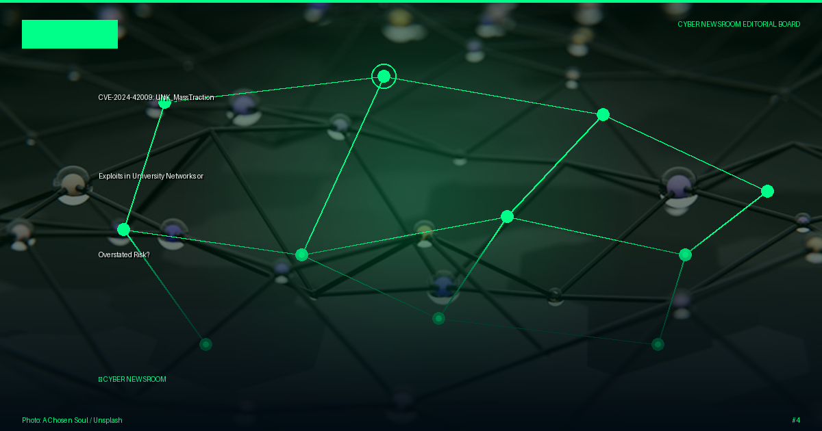 CVE-2024-42009: UNK_MassTraction Exploits in University Networks or Overstated Risk?
