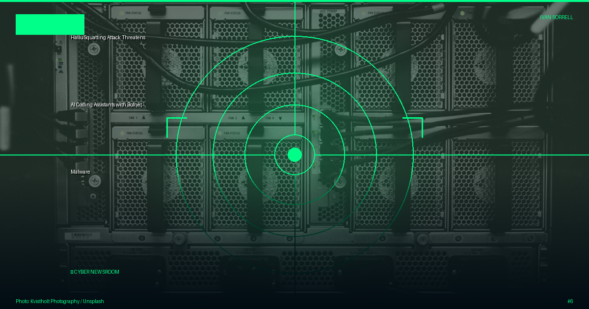 HalluSquatting Attack Threatens AI Coding Assistants with Botnet Malware