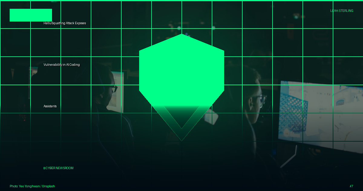 HalluSquatting Attack Exposes Vulnerability in AI Coding Assistants