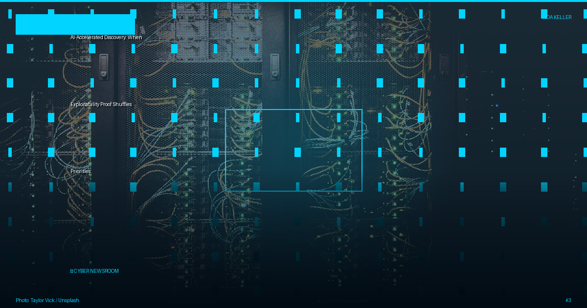 AI-Accelerated Discovery: When Exploitability Proof Shuffles Priorities