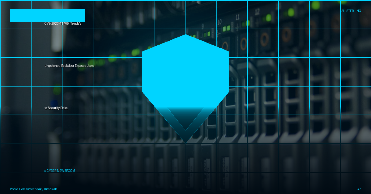 CVE-2026-11405: Tenda's Unpatched Backdoor Exposes Users to Security Risks