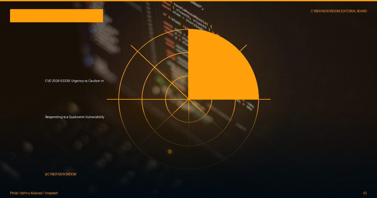 CVE-2026-53339: Urgency vs. Caution in Responding to a Qualcomm Vulnerability
