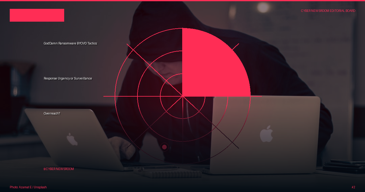 GodDamn Ransomware BYOVD Tactics: Response Urgency or Surveillance Overreach?
