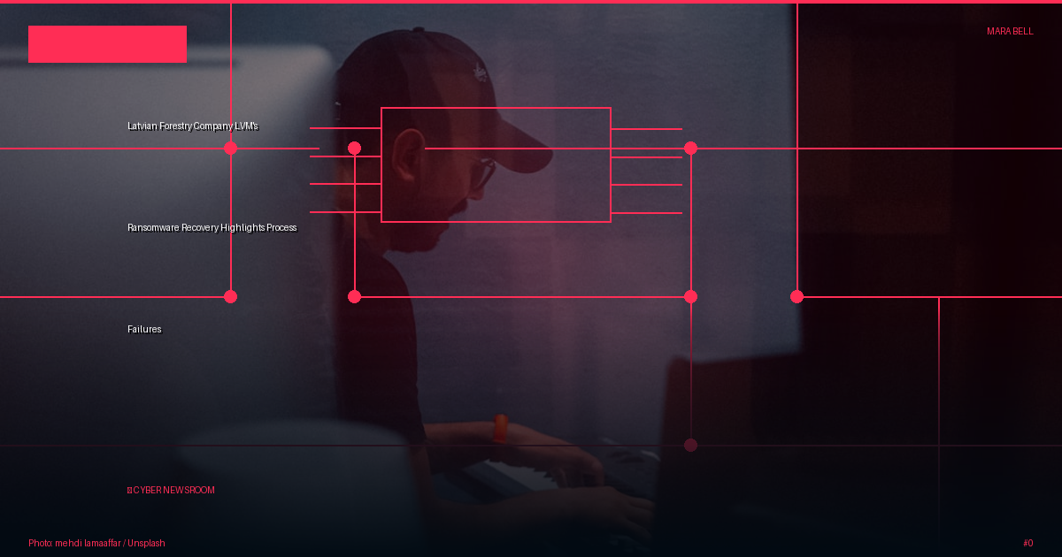 Latvian Forestry Company LVM's Ransomware Recovery Highlights Process Failures