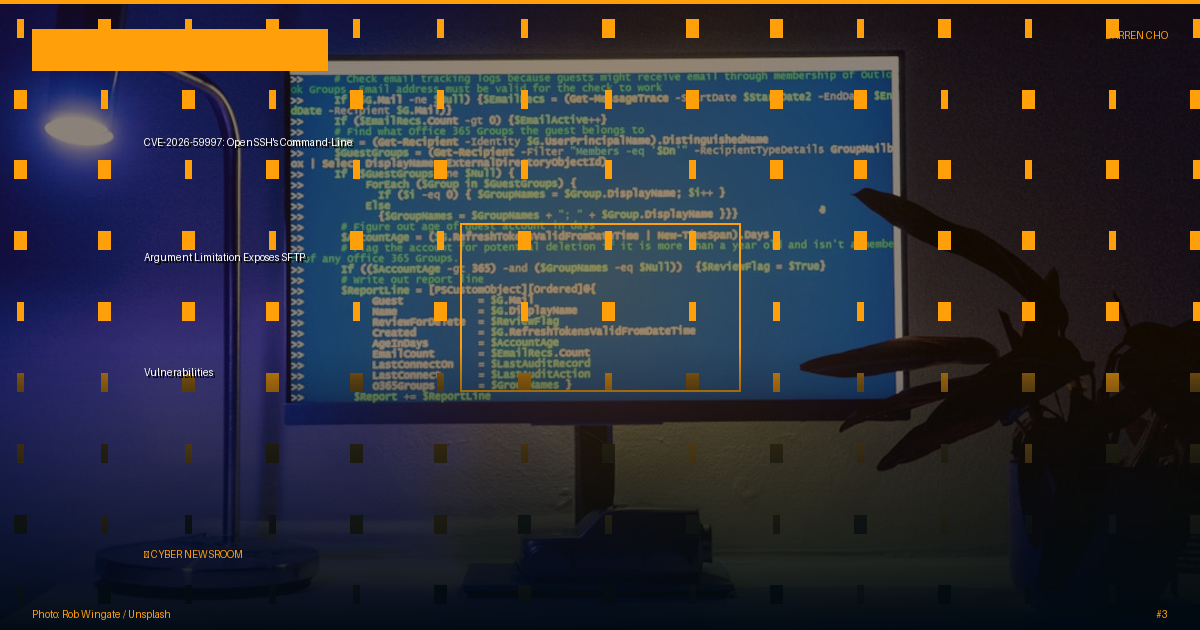 CVE-2026-59997: OpenSSH's Command-Line Argument Limitation Exposes SFTP Vulnerabilities