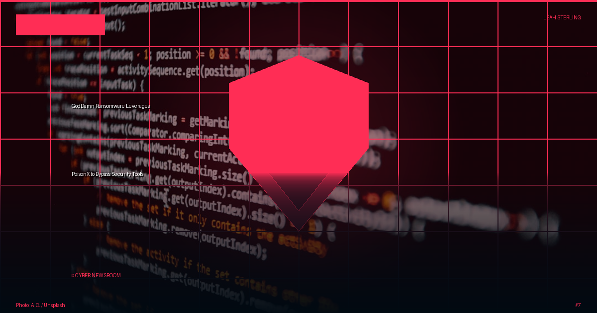 GodDamn Ransomware Leverages PoisonX to Bypass Security Tools