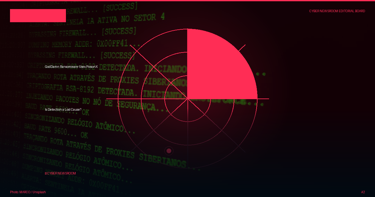 GodDamn Ransomware Uses PoisonX: Is Detection a Lost Cause?