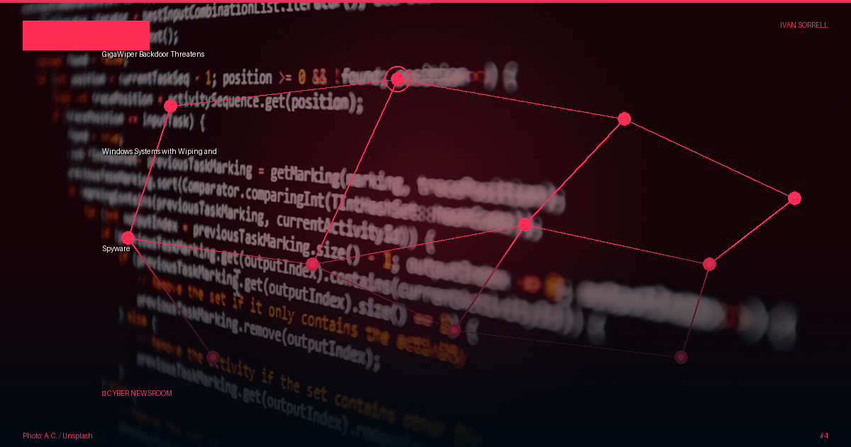 GigaWiper Backdoor Threatens Windows Systems with Wiping and Spyware