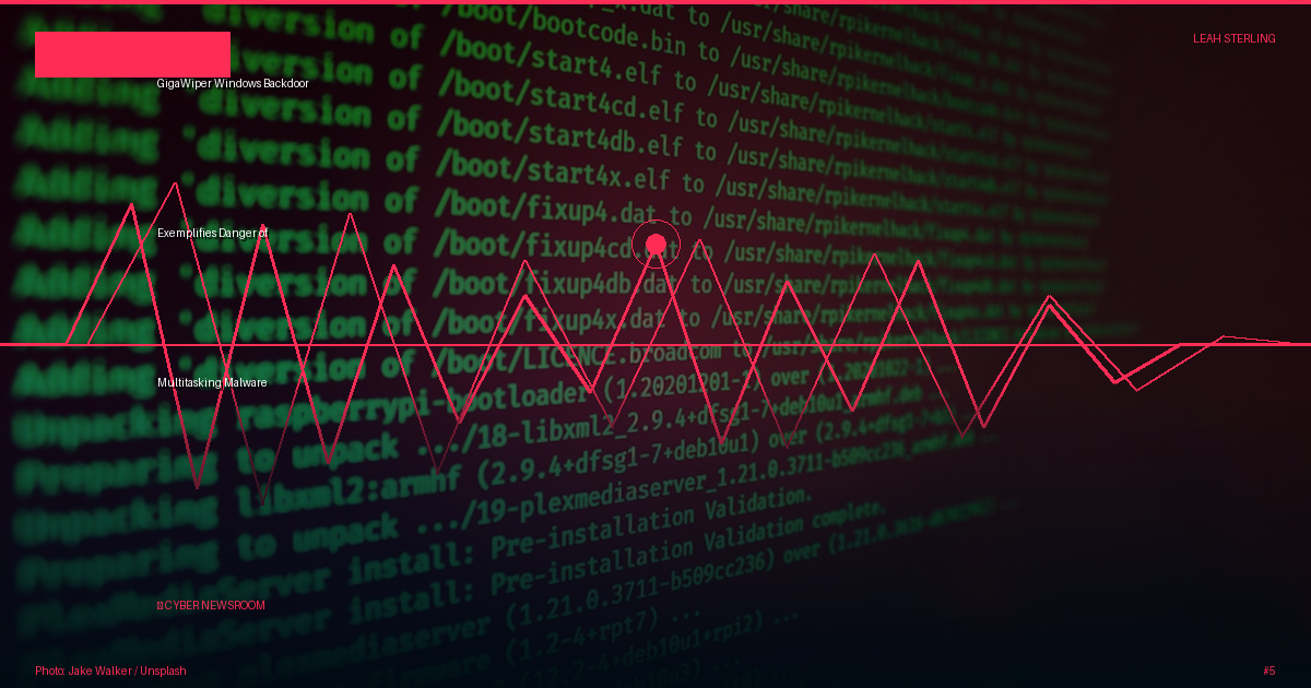 GigaWiper Windows Backdoor Exemplifies Danger of Multitasking Malware