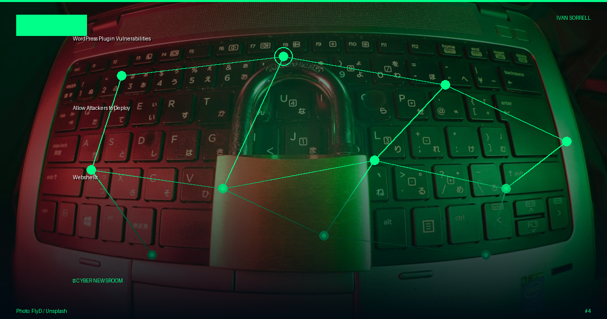 WordPress Plugin Vulnerabilities Allow Attackers to Deploy Webshells
