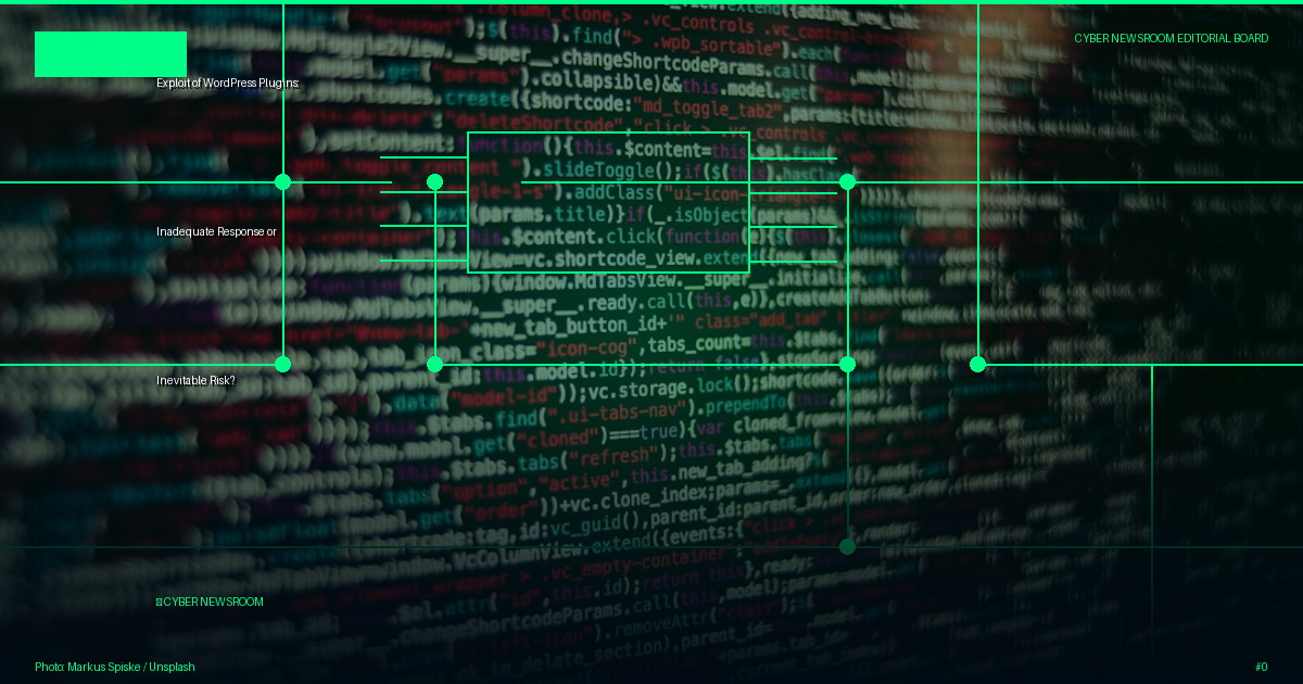 Exploit of WordPress Plugins: Inadequate Response or Inevitable Risk?