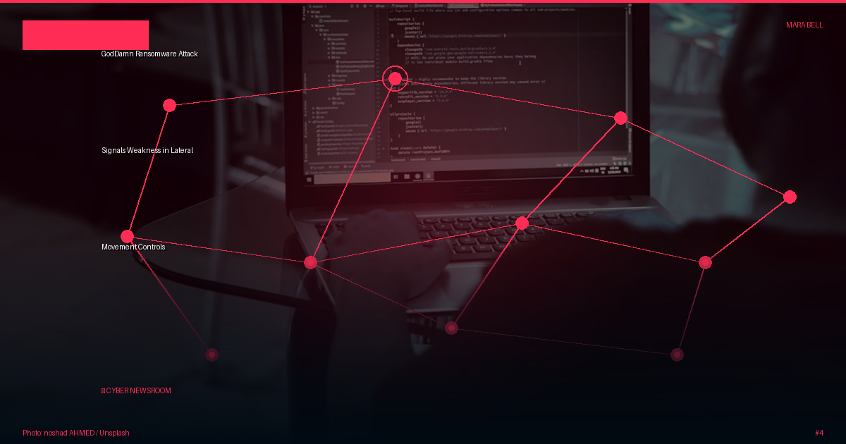 GodDamn Ransomware Attack Signals Weakness in Lateral Movement Controls