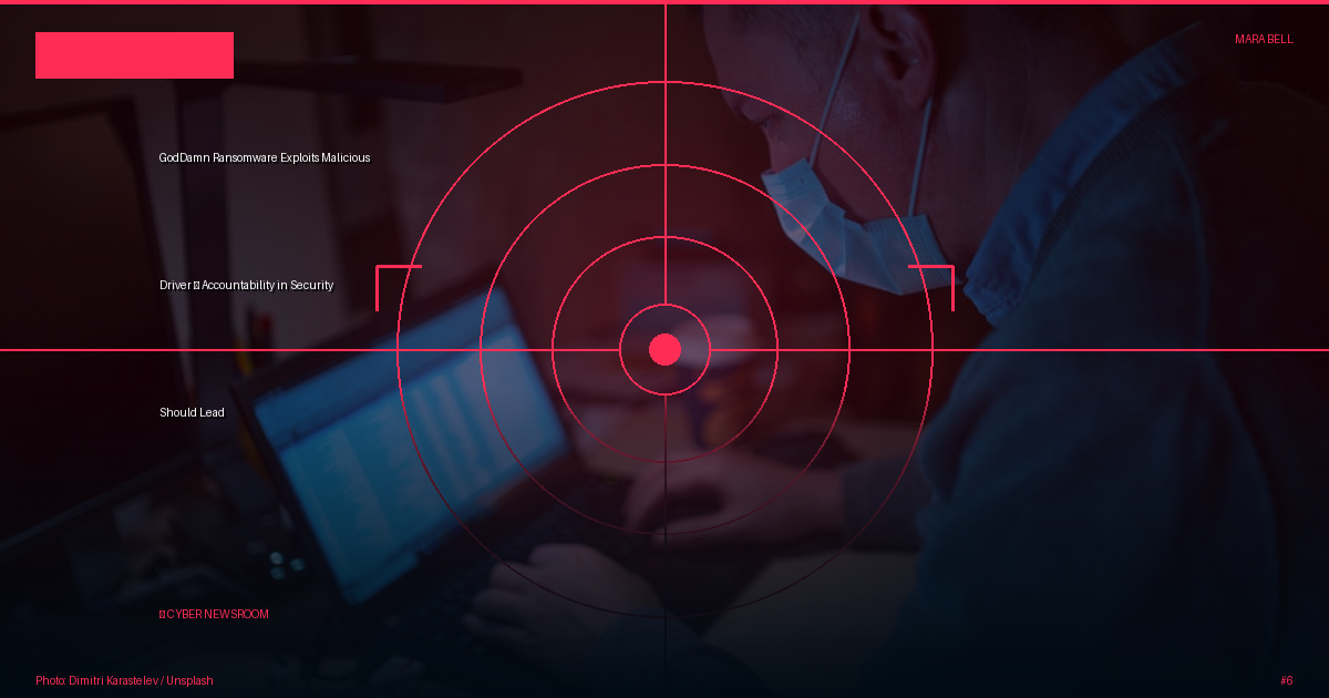 GodDamn Ransomware Exploits Malicious Driver — Accountability in Security Should Lead