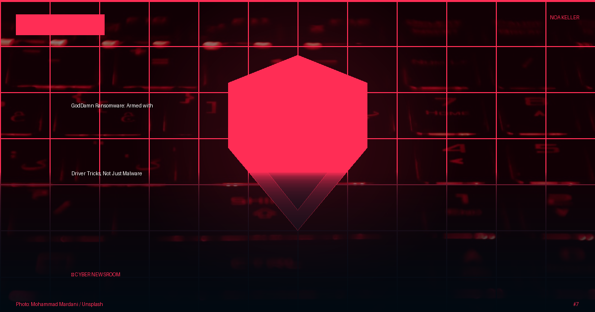 GodDamn Ransomware: Armed with Driver Tricks, Not Just Malware