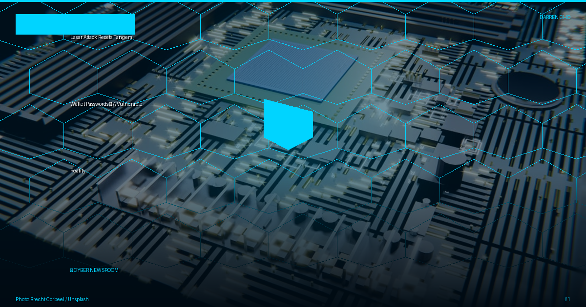 Laser Attack Resets Tangem Wallet Passwords — A Vulnerable Reality