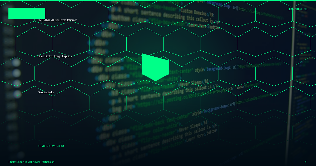 CVE-2026-20896: Exploitation of Gitea Docker Image Exposes Serious Risks