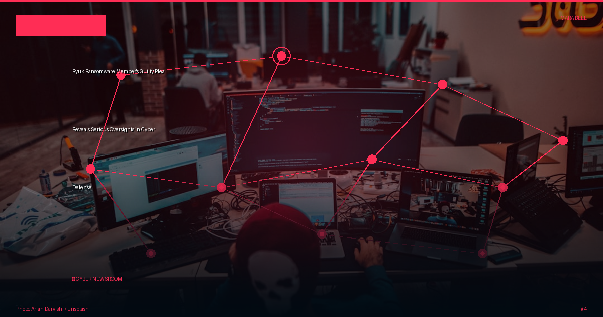 Ryuk Ransomware Member's Guilty Plea Reveals Serious Oversights in Cyber Defense