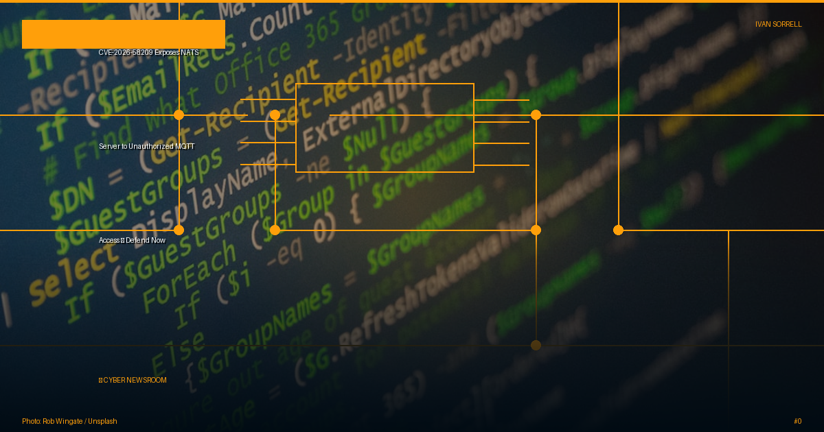 CVE-2026-58209 Exposes NATS Server to Unauthorized MQTT Access — Defend Now