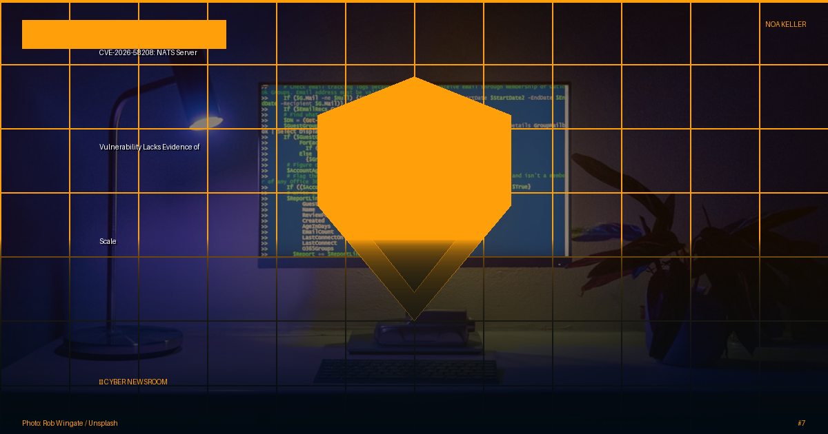 CVE-2026-58208: NATS Server Vulnerability Lacks Evidence of Scale