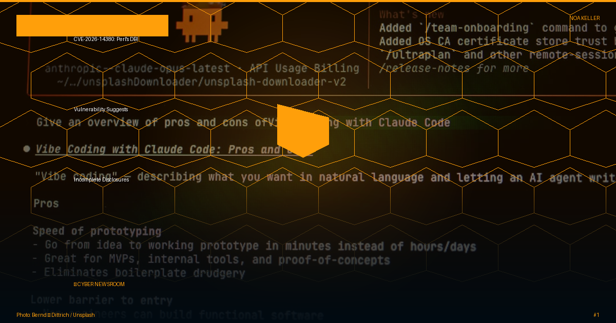 CVE-2026-14380: Perl's DBI Vulnerability Suggests Incomplete Disclosures