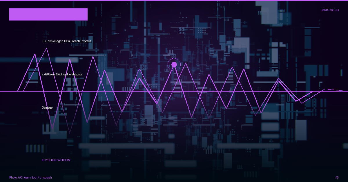TikTok's Alleged Data Breach Exposes 2.4B Users — Act Fast to Mitigate Damage