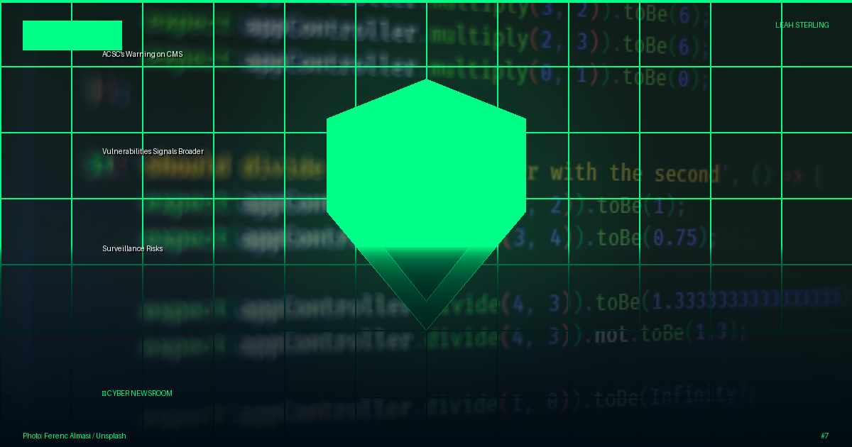 ACSC's Warning on CMS Vulnerabilities Signals Broader Surveillance Risks