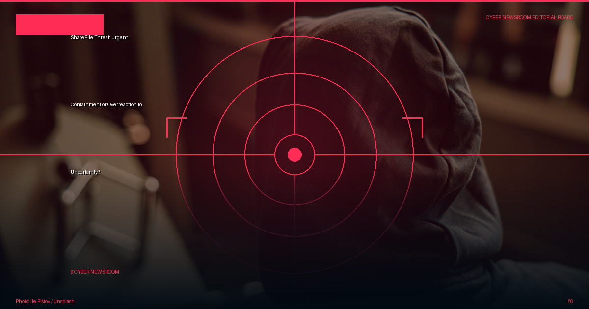 ShareFile Threat: Urgent Containment or Overreaction to Uncertainty?